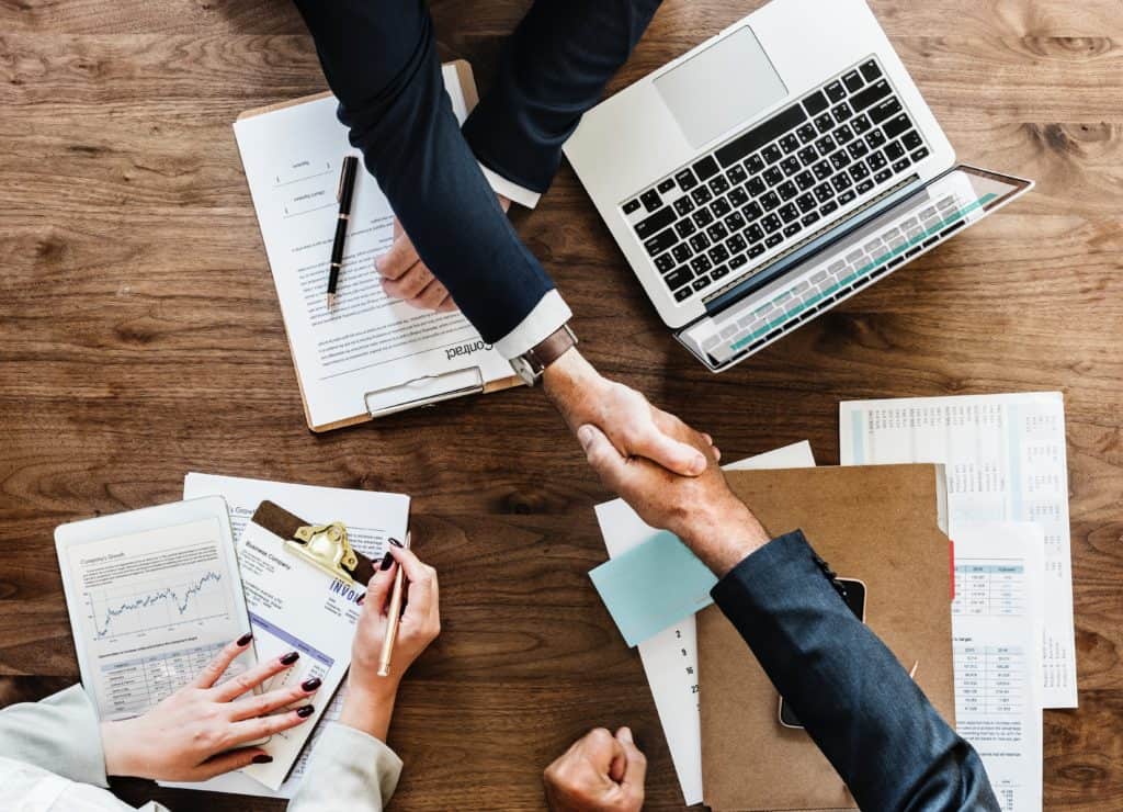 Job seekers discuss interview skills and preparation techniques