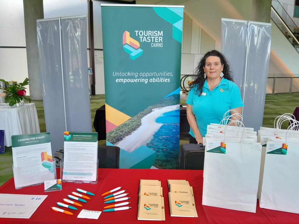 Trudy Nagle at Tourism Hospitality Expo in Cairns